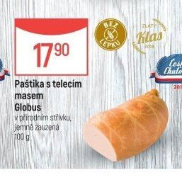 Paštika s telecím masem Globus