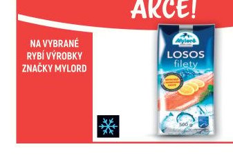 Na vybrané rybí výrobky značky Mylord