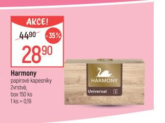 Harmony papírové kapesníky