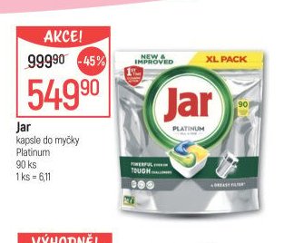 Jar kapsle do myčky Platinum