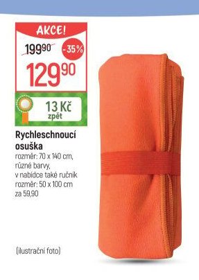 Rychleschnoucí osuška