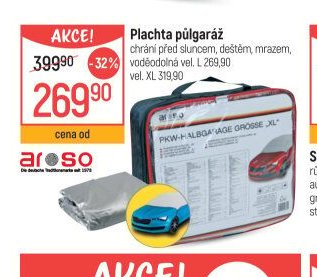 Plachta půlgaráž