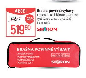 Brašna povinné výbavy