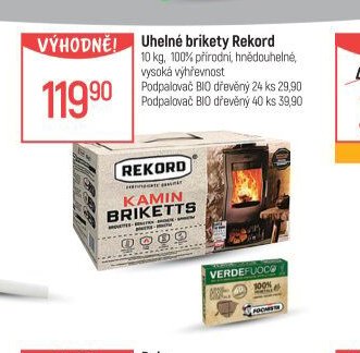 Uhelné brikety Rekord
