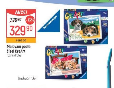 Malování podle čísel CreArt