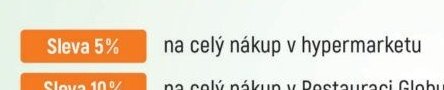 Sleva 5% na celý nákup v hypermarketu