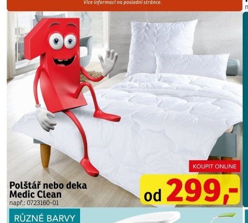 Polštář nebo deka Medic Clean - ASKO akcniletaky.com