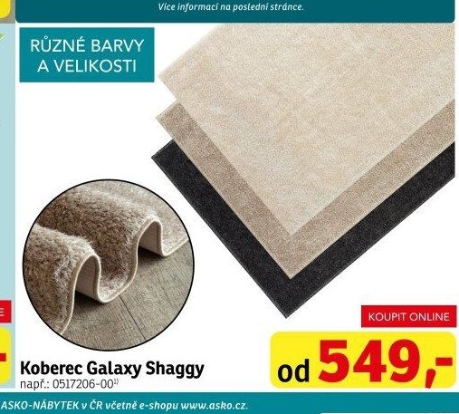 Koberec Galaxy Shaggy - ASKO akcniletaky.com