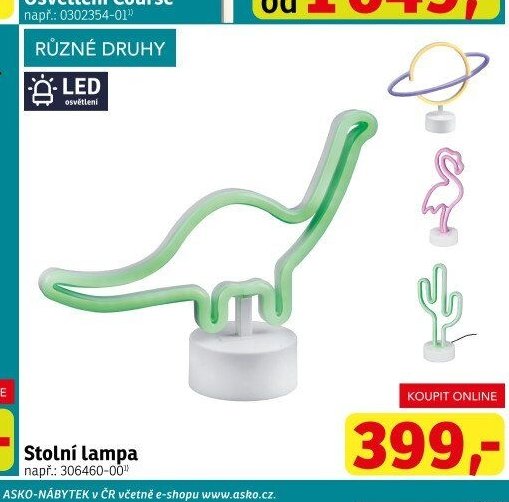 Stolní lampa - ASKO akcniletaky.com