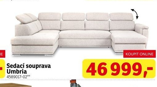Sedací souprava Umbria - ASKO akcniletaky.com