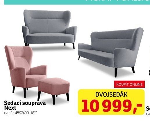 Sedací souprava Next - ASKO akcniletaky.com