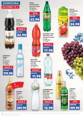 akční leták Kaufland 31.1.2024-6.2.2024