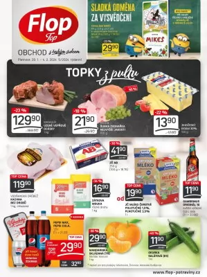 akční leták FLOP TOP 29.1.2024-4.2.2024