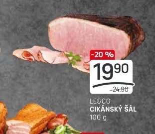 LE&CO CIKÁNSKÝ ŠAL