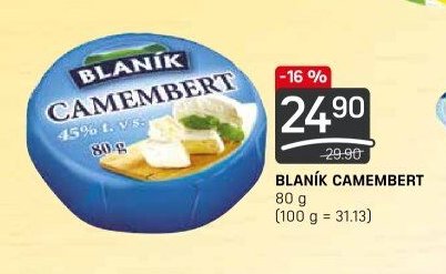 BLANÍK CAMEMBERT 80 g