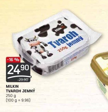 MILKIN TVAROH JEMNÝ 250 g