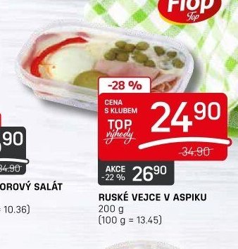 RUSKÉ VEJCE V ASPIKU