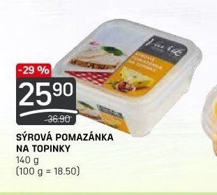 SÝROVÁ POMAZÁNKA NA TOPINKY