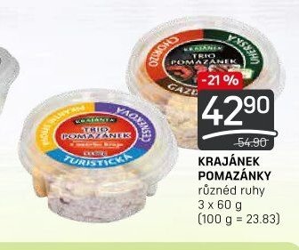 KRAJÁNEK POMAZÁNKY