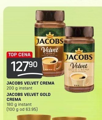 JACOBS VELVET CREMA / GOLD CREMA