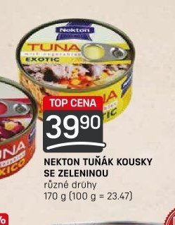 NEKTON TUŇÁK KOUSKY SE ZELENINOU