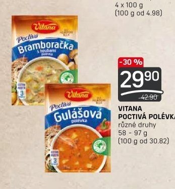 VITANA POCTIVÁ POLÉVKA