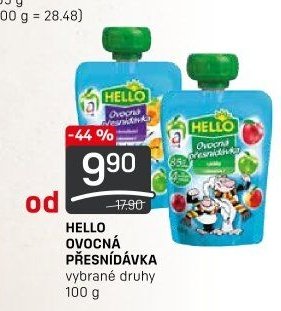 HELLO OVOCNÁ PŘESNÍDÁVKA
