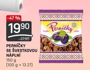 PERNÍČKY SE ŠVESTKOVOU NÁPLNÍ