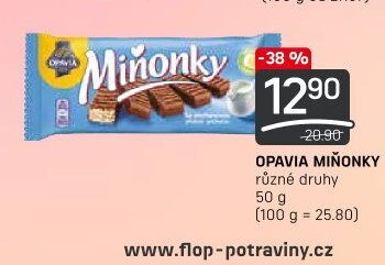 OPAVIA MIŇONKY