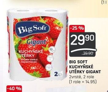 Big Soft kuchyňské utěrky Gigant