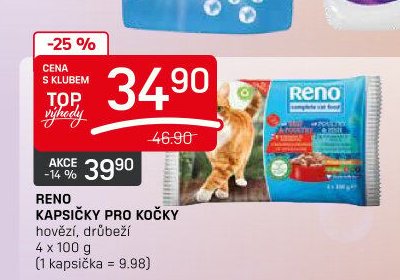 Reno kapsičky pro kočky