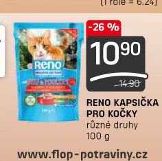 Reno kapsička pro kočky