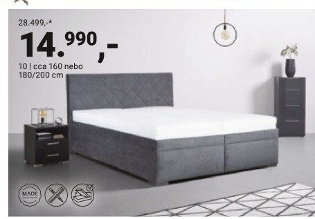 ČALOUNĚNÁ POSTEL „KLARA“