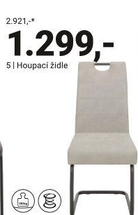 HOUPACÍ ŽIDLE „FLORA“