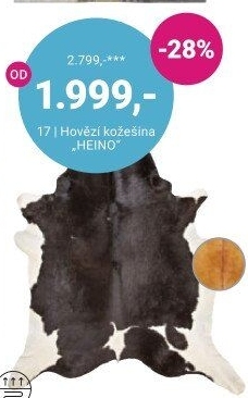HOVĚZÍ KŮŽE „HEINO“