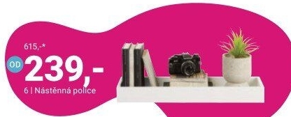 NÁSTĚNNÁ POLICE „ALESSIO“