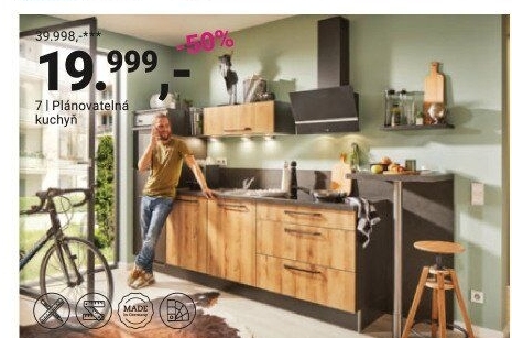 PLÁNOVATELNÁ KUCHYNĚ