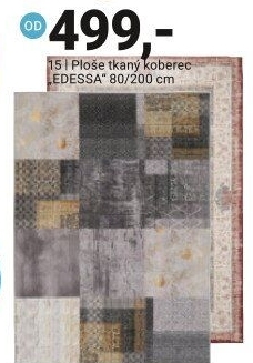 PLOŠE TKANÝ KOBEREC „EDESSA“