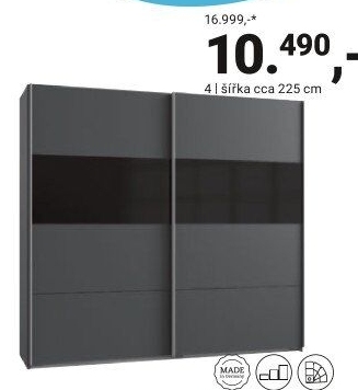 SKŘÍŇ S POSUVNÝMI DVEŘMI „BRAMFELD“