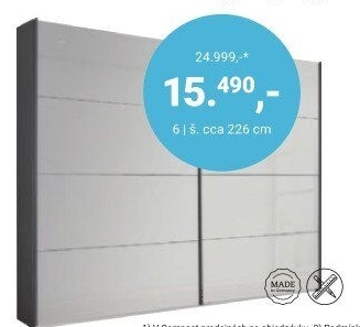 SKŘÍŇ S POSUVNÝMI DVEŘMI „FELDKIRCH&quot