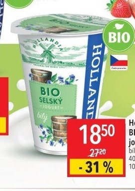 Hollandia BIO Selský jogurt bílý