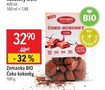 Zemanka BIO Čoko kokosky