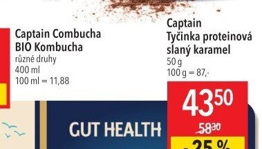 Captain Tyčinka proteinová slaný karamel