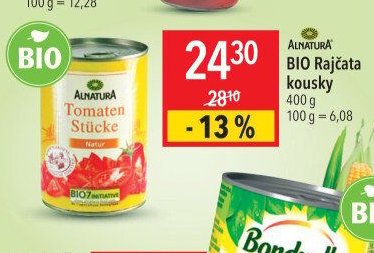 ALNATURA BIO Rajčata kousky