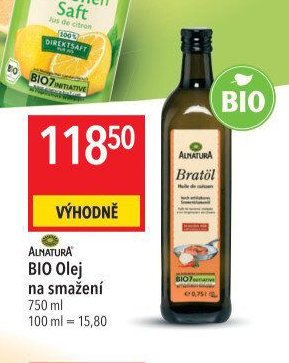 ALNATURA BIO Olej na smažení