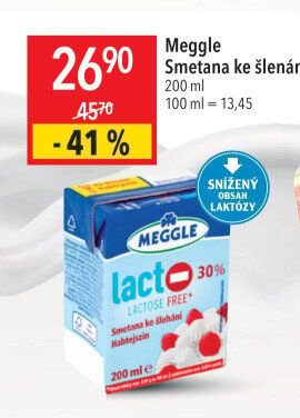 Meggle Smetana ke šlenání 200 ml