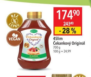 4Slim Čekankový Originál 700 g
