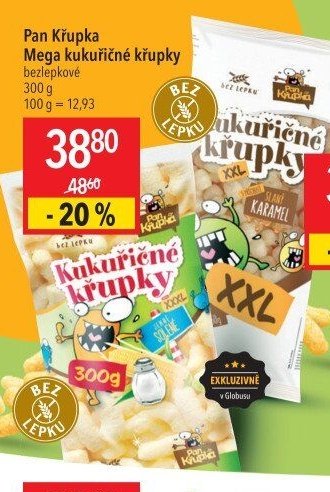 Pan Křupka Kukuřičné křupky 300g