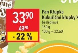 Pan Křupka Kukuřičné křupky XXL 150g