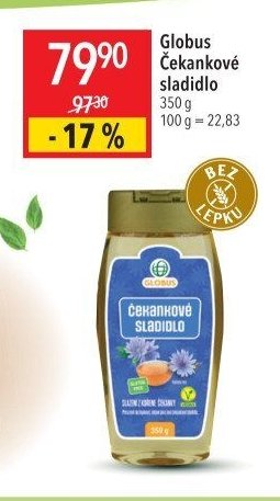 Globus Čekankové sladidlo 350g